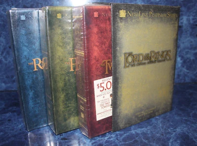 Lord of the Rings: The Motion Picture Trilogy (DVD, 2004, 12-Disc Set, Extended  - Image 1 of 2