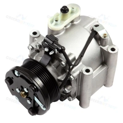 Compresor de aire acondicionado con embrague para 02-08 Jaguar X-Type S-Type 00-05 Lincoln LS Foto 1 de 4