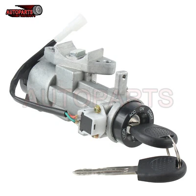 96261298 Ignition Lock Housing Switch W/ Keys For PONTIAC G3 WAVE WAVE5 - Image 1 of 4