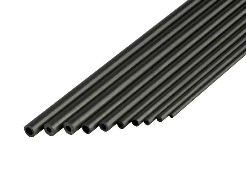 CFK Carbon Rohr 1m lang - Rundrohr  Größe auswählen Rohre - Bild 1 von 1