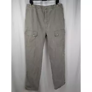 Vintage Banana Republic Cargo Pants Olive Green Size 38 - Afbeelding 1 van 13