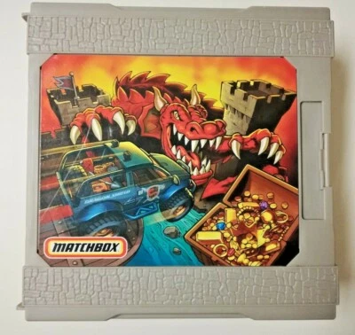 Dragon Castle Adventure Pop Up Matchbox Playset Fold N Go Castle Parts Pieces - Image 1 of 4