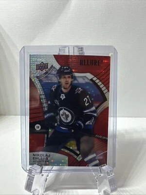 2021-22 Upper Deck Allure - #91 Nikolaj Ehlers Red Rainbow Winnipeg Jets - Image 1 of 2