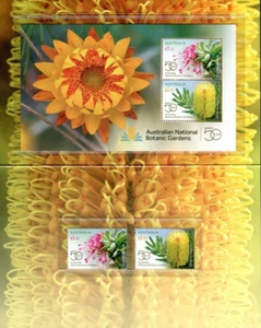 MINT 2020 AUSTRALIAN NATIONAL BOTANIC GARDENS STAMP PACK - Picture 1 of 1