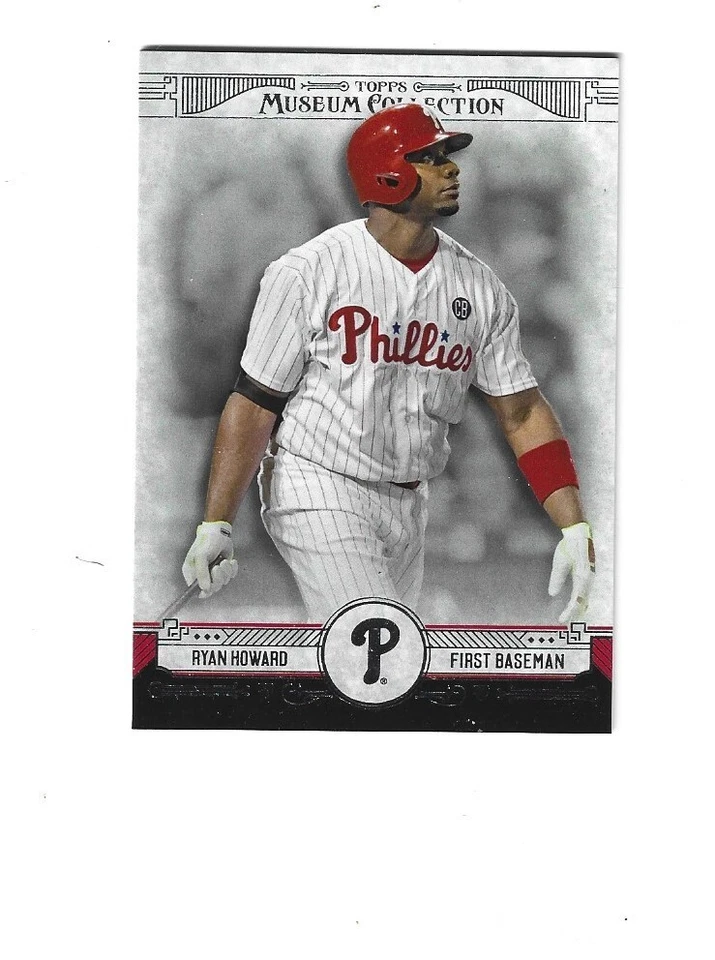 2015 Topps Museum Collection #39 Ryan Howard  PHILADELPHIA PHILLIES - Image 1 of 1