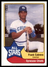 1989 TCMA All Stars Francisco Cabrera Baseball Cards #16
