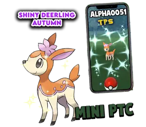 Pokemon Shiny Deerling Autumn Mini P T C 80k Fast Delivery - Picture 1 of 1