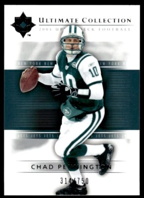 2004 Upper Deck Ultimate Collection Chad Pennington /750 New York Jets #45 - Image 1 of 2