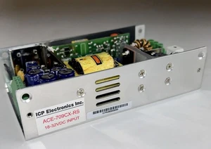 ICP Electronics ACE-709CX, ATX Power Supply, 18 - 36 In, 12/5 Out, 90W, Max 144w - Picture 1 of 15