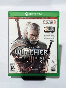 The Witcher 3: Wild Hunt (Microsoft Xbox One, 2015) Complete with Map - Picture 1 of 4