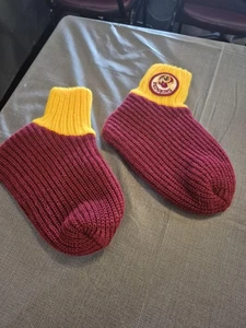 Calcetín pantuflas vintage de los Washington Redskins - Imagen 1 de 4