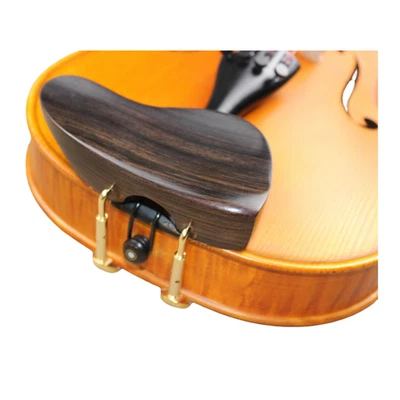 1PCS NEW Natural Color EBONY Viola CHINREST Ear shape chin rest - Image 1 of 4