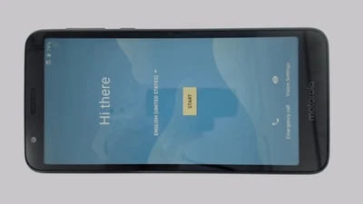 Motorola Moto E6 XT2005-1 Cellphone (Black 16GB 2GB) Verizon - Image 1 of 2