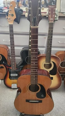 VINTAGE EPIPHONE FT-120 ACOUSTIC GUITAR  Matsumoku Japan Very Clean "Player" - Image 1 of 4