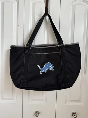 NFL Detroit Lions Soft Side Insulated Cooler Bag by Picnic Time Black - Image 1 of 4