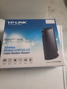 TP-Link TC-W7960 300Mbps Wireless N DOCSIS 3.0 Cable Modem Router Open Box - Picture 1 of 2