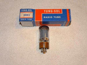 1 x 5881 (6l6gb) Tung-Sol Tube*Very Strong Testing*NOS-NIB#R20 - Picture 1 of 4