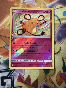 Pokemon TCG Dedenne 88/131 Uncommon Reverse Holo SM Forbidden Light NM - Picture 1 of 2