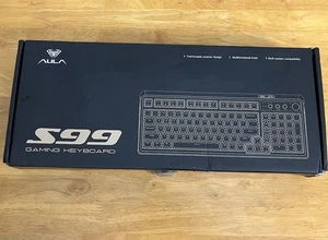 Teclado para juegos AULA S99 TRI-MODO BLUETOOTH 2.4GHZ USB-C membrana no mecánico - Imagen 1 de 5