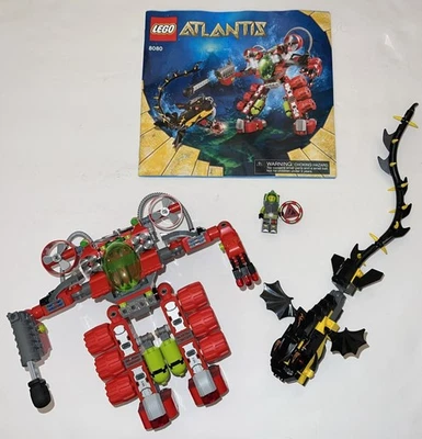 LEGO 8080 Undersea Explorer ATLANTIS 100% complete w/ instructions - EX - Image 1 of 4
