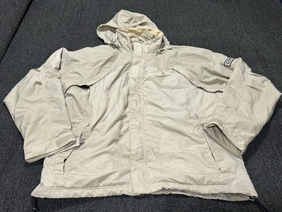 Chaps Ralph Lauren Jacket Mens Large Khaki Beige Full Zip Cotton Casual Coat RL - Image 1 of 4