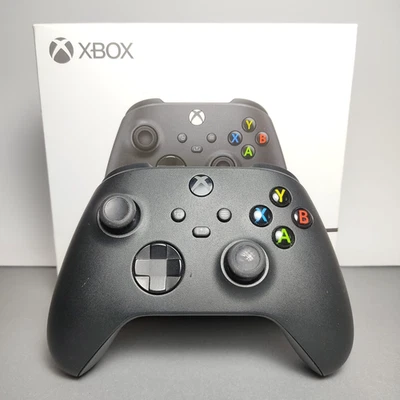 Microsoft XBOX CONTROLLER SERIE S - X Nero Carbon Black + cavo usb boxato - Immagine 1 di 4