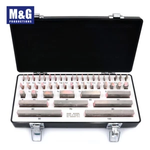 Metric Steel Gauge Block 47 pcs/set,Grade 0 - Bild 1 von 4