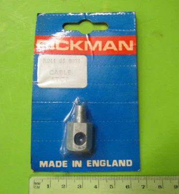 Conjunto de tope de cable Montesa Rickman NOS 125 MX y SD 250 p/n R011 05 0931 Foto 1 de 2