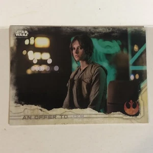 Rogue One Trading Card Star Wars #80 Ein Angebot an Jyn - Bild 1 von 2