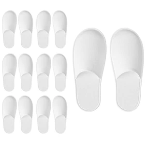 Slippers for Men, Women - Bulk Closed Toe Slides Travel Hotel Guest Home Spa Lot - Picture 1 of 7