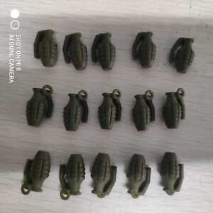 15pcs 1/6 Scale Grenade Weapon Model For 12"  Gi Joe Soldier Action Figure Doll