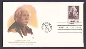 US #1774 EINSTEIN FIRST DAY OF ISSUE ON FLEETWOOD COVER 1979 - Picture 1 of 2