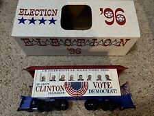 HLW DEMOCRATIC "96" CLINTON ELECTION CAR LIMITED RARE  NEW