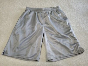 Han Kjobenhavn Denmark Athletic Drawstring Gray Elastic Waist Shorts SZ  W32×L9 - Picture 1 of 10
