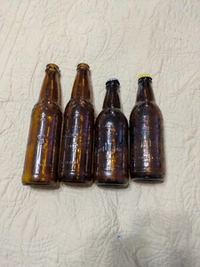 Vintage Root beer Glass Bottle SET OF (4) IBC , Barqs, Dad's - Picture 1 of 5