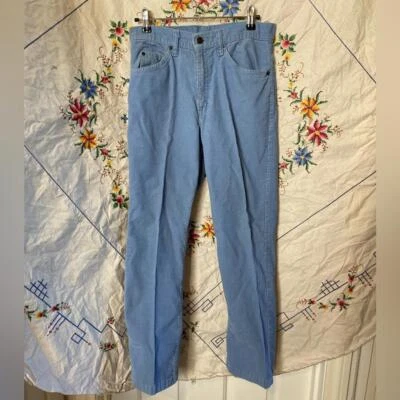 Vintage 80s Levis Purple Corduroy Jeans - Image 1 of 4