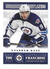 2013-14 SCORE EVANDER KANE THE FRANCHISE #TF-30 WINNIPEG JETS