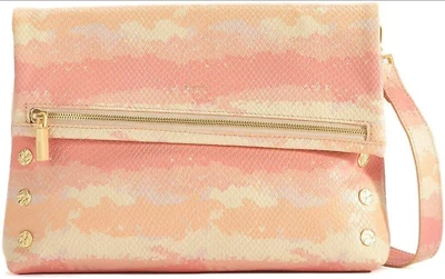 Bolso Bandolera Hammitt VIP Serpiente Cuero Repujado Rosa Himalaya Nuevo con Etiquetas Foto 1 de 4