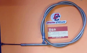 Cable de embrague Hustler 58200-11000 OEM ENVÍO RÁPIDO NUEVO genuino Suzuki T20 TC250 - Imagen 1 de 1