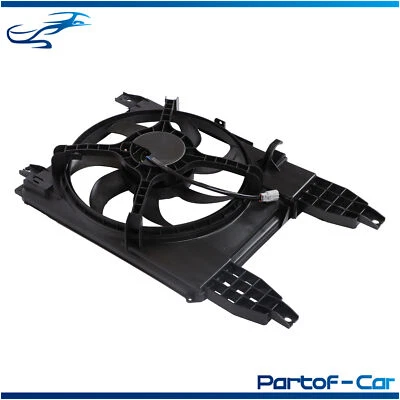 Radiator Cooling Fan w/ Shroud Assembly For Chevrolet Aveo Aveo5 For Pontia 2009 Foto 1 de 4