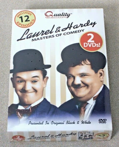 Laurel and Hardy: Masters of Comedy (DVD, 2007, 2-Disc Set) - Foto 1 di 3