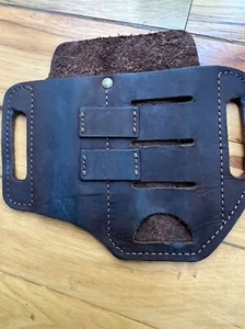 Viperade PJ13 Multitool Scheide Leder für Gürtel, mit Schlüsselhalter, braun gebraucht - Bild 1 von 10
