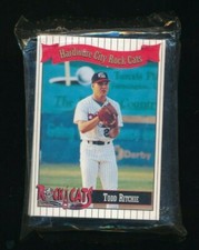1996 Multi-Ad Hardware City New Britain Rock Cats sealed set /1000 very tough
