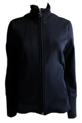 Chaqueta PostCard Italy para mujer estilo moto negra ajustada carcasa blanda talla 46 Foto 1 de 4