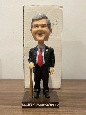 MARTY MARKOWITZ Brooklyn Cyclones SGA BOBBLEHEAD Borough President NY METS RARE Cover