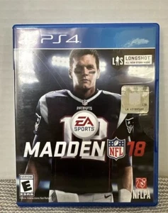 Madden NFL 18 Sony PlayStation 4 Video Game USED - Picture 1 of 5