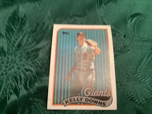 Tarjeta de béisbol 1989 Topps #361 Kelly Downs - Imagen 1 de 2