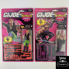 Vintage GI GOE 1992 NINJA FORCE ZARTAN + BANZAI SEALED RARE!!!!