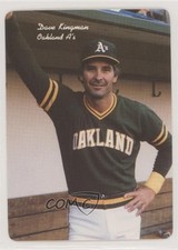 1986 Mother's Cookies Oakland Athletics Stadium Giveaway Dave Kingman #2