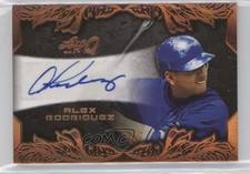 2017 Leaf Q Copper Spectrum Alex Rodriguez #BA-AR1 Auto